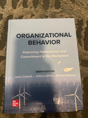 Organizational Behavior Eighth Edition - Blue Hardcover